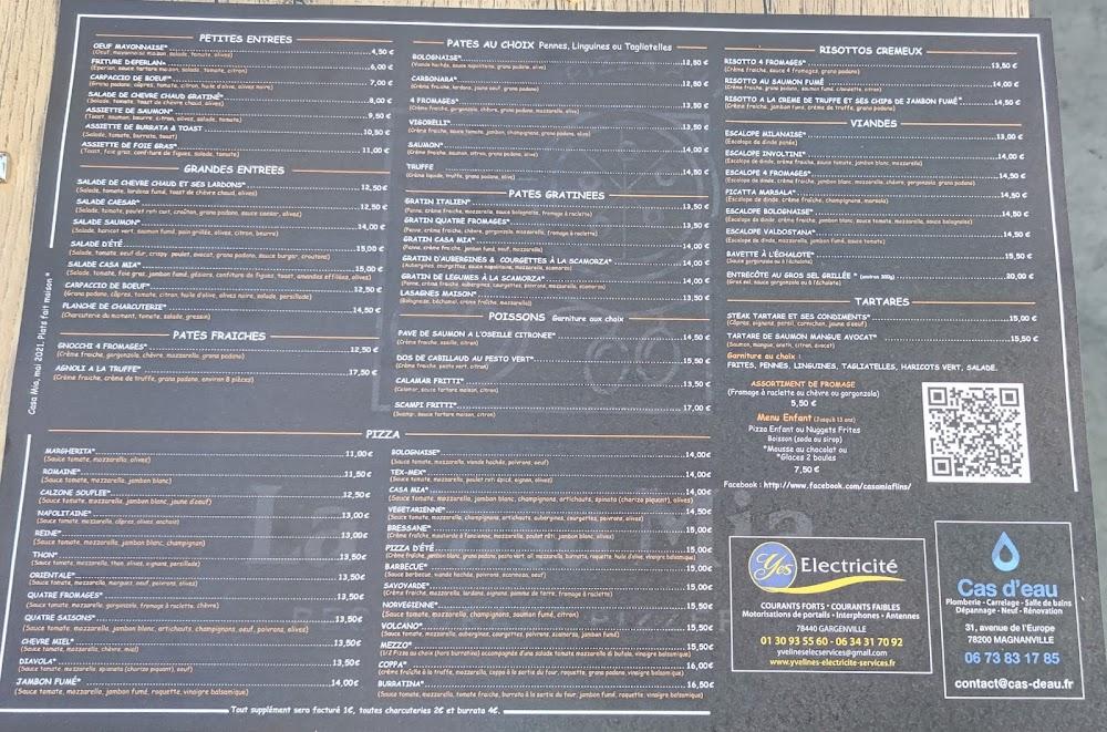 La Casa Mia - Menu Image 1